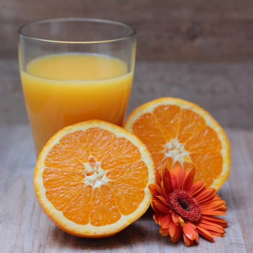 Kéfir de agua con naranja